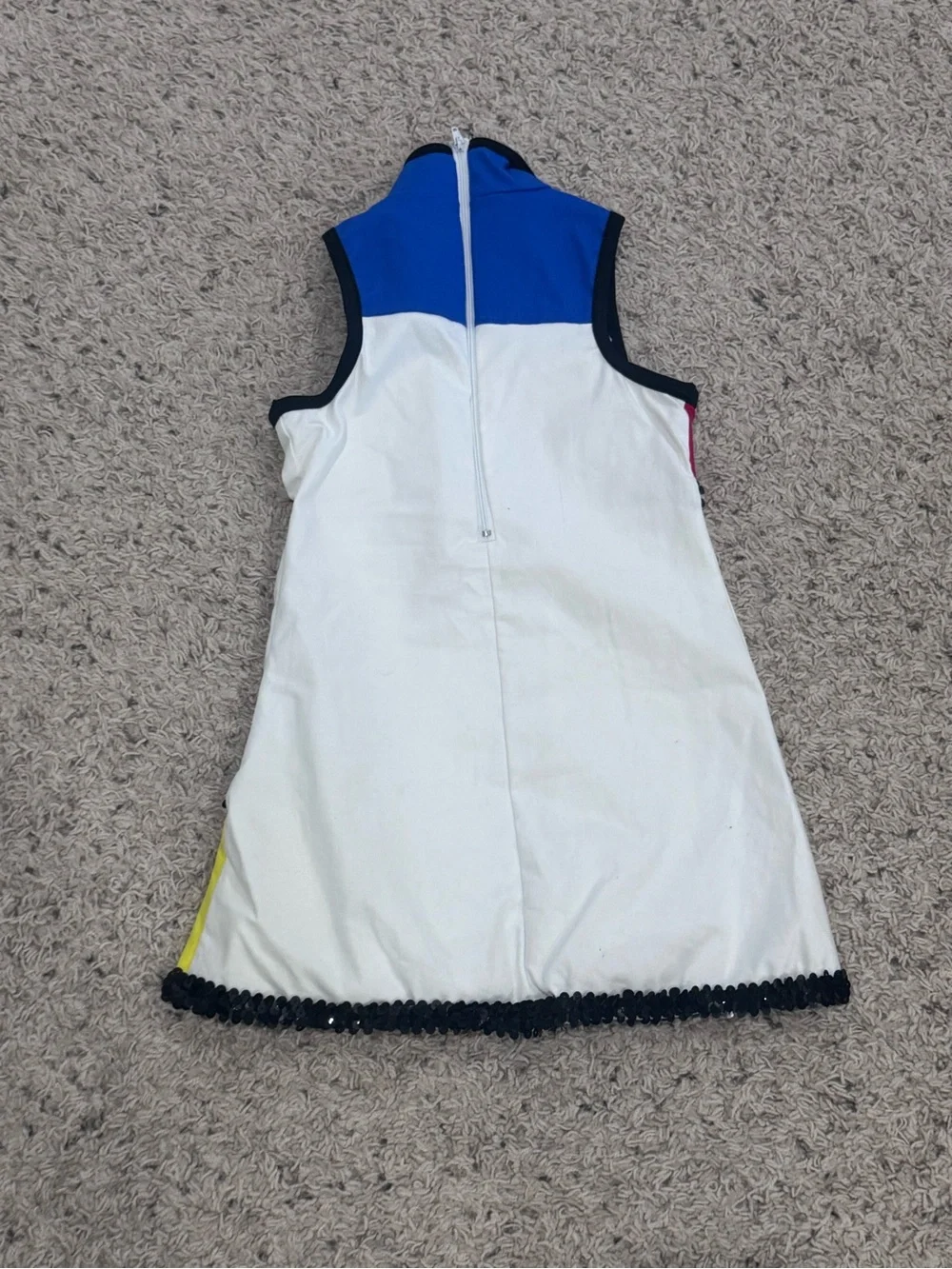 Weissman Kids Dance Costume Colorblock Blue White Red Yellow